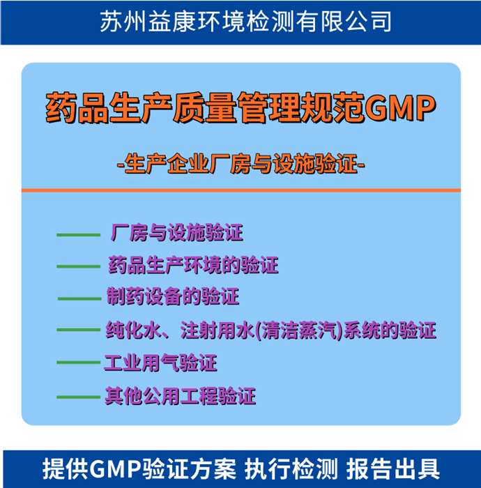 GMP確認與驗證